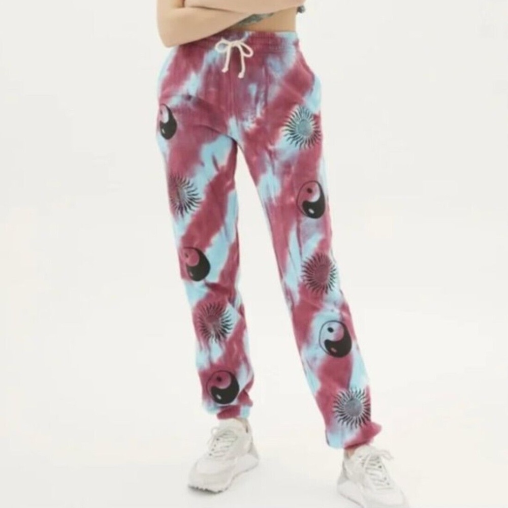 Urban Outfitters Tie Dye Ying Yang Sun Jogger Sweatpants Size M